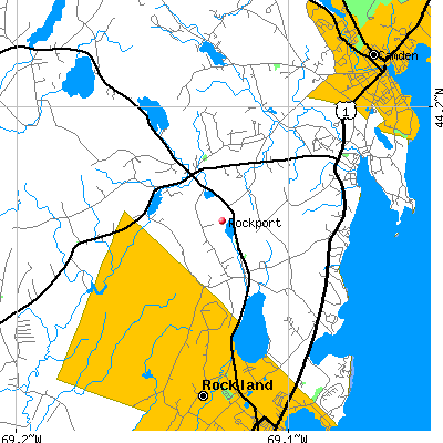Rockport map