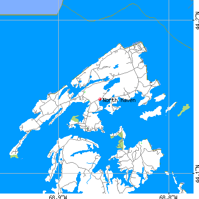 North Haven map