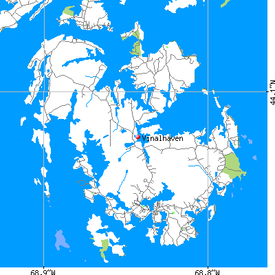 Vinalhaven map