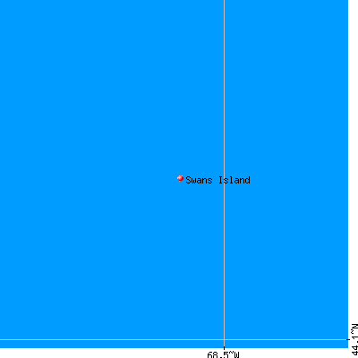 Swans Island map