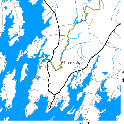 Friendship map