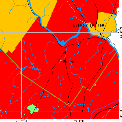 Durham map