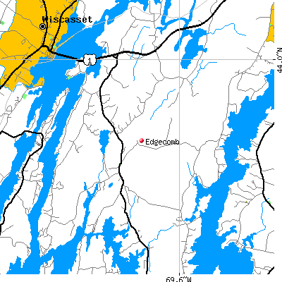 Edgecomb map