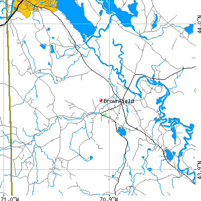 Brownfield map