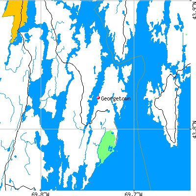 Georgetown map