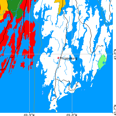 Phippsburg map