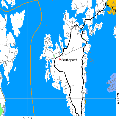Southport map