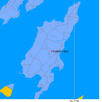 Cumberland map