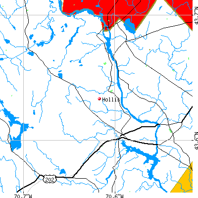 Hollis map