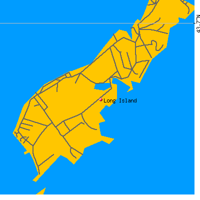 Long Island map