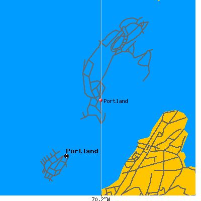 Portland map