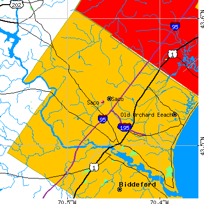 Saco map