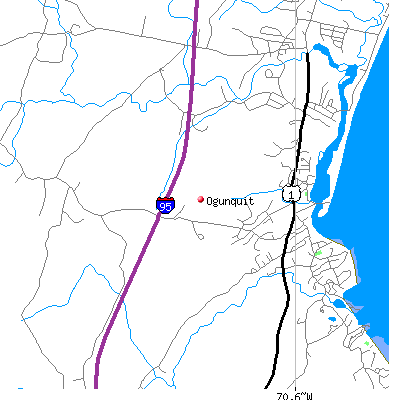 Ogunquit map