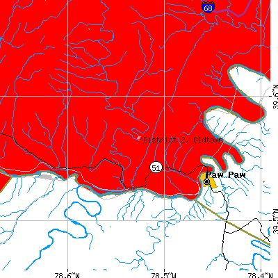 District 2, Oldtown map