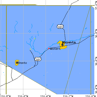Western map