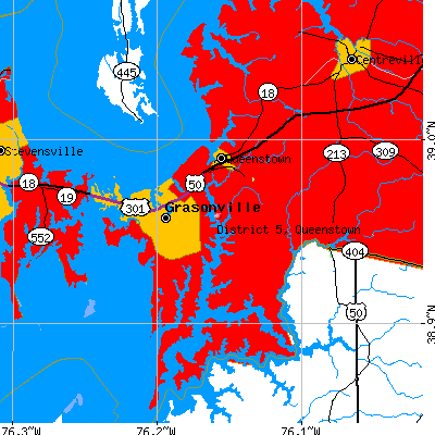 District 5, Queenstown map