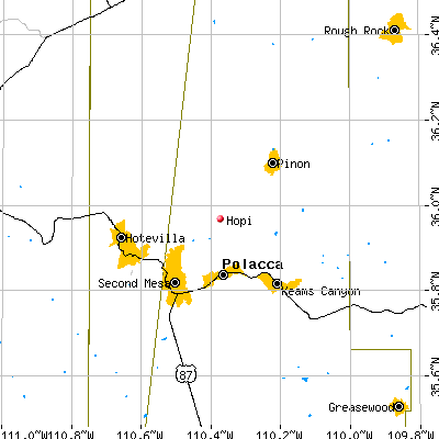 Hopi map