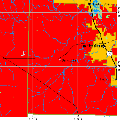 Danville map