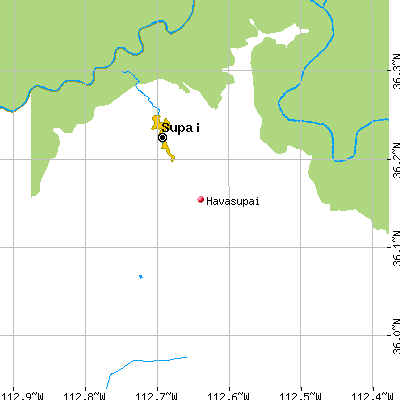 Havasupai map