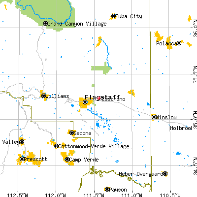 Coconino map