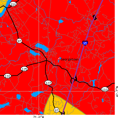 Georgetown map