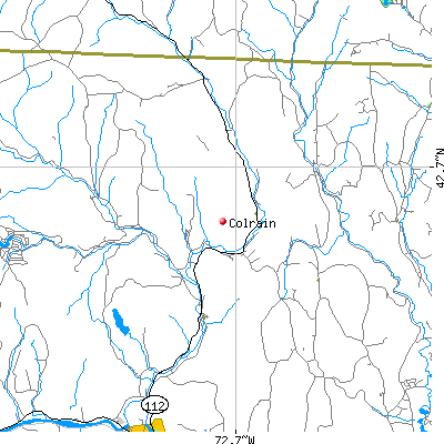 Colrain map
