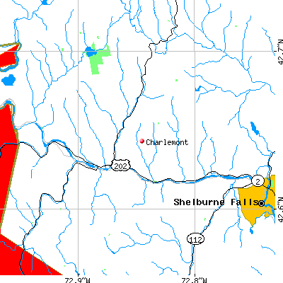 Charlemont map