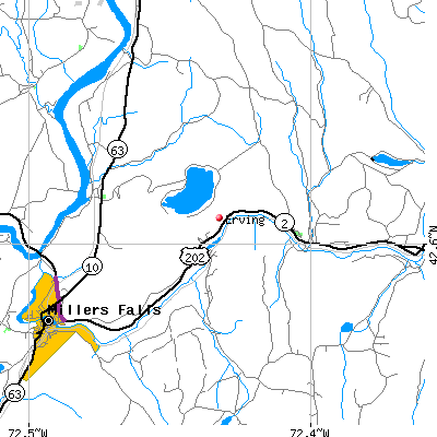Erving map
