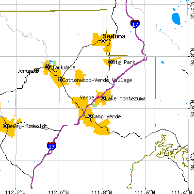 Verde map