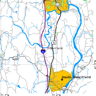 Deerfield map