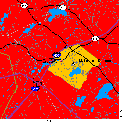 Littleton map
