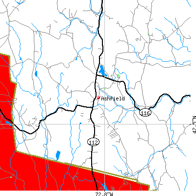 Ashfield map