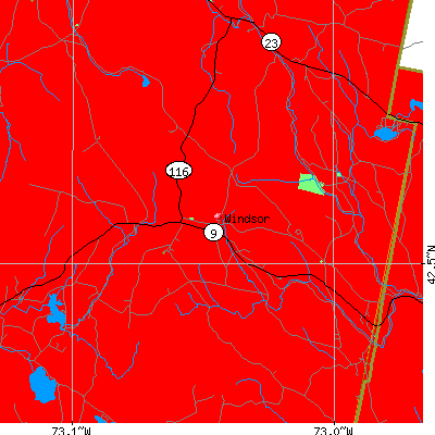Windsor map