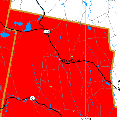Plainfield map