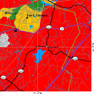 Harvard map