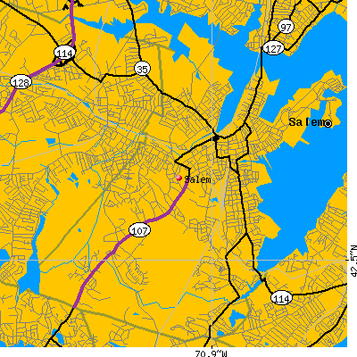 Salem map