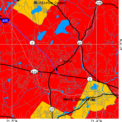 Acton map