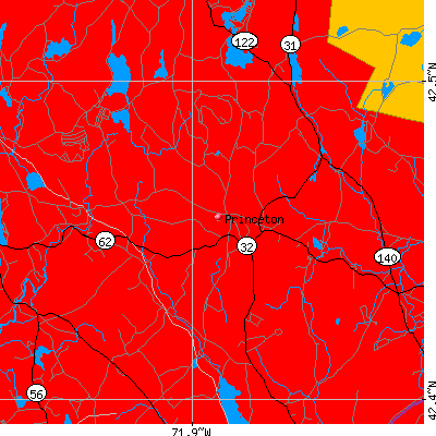Princeton map