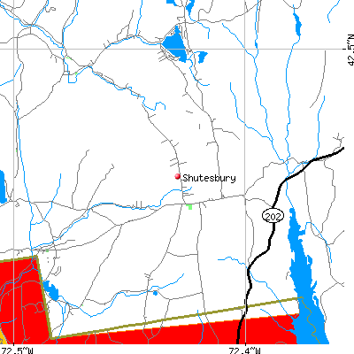 Shutesbury map