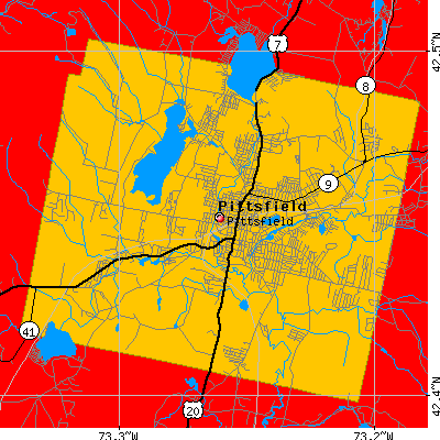 Pittsfield map