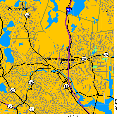 Medford map