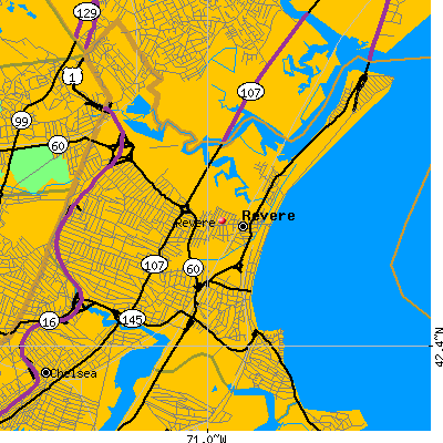 Revere map