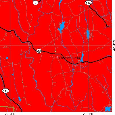 Chesterfield map