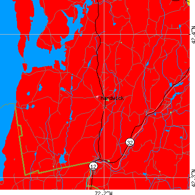 Hardwick map