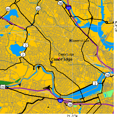 Cambridge map