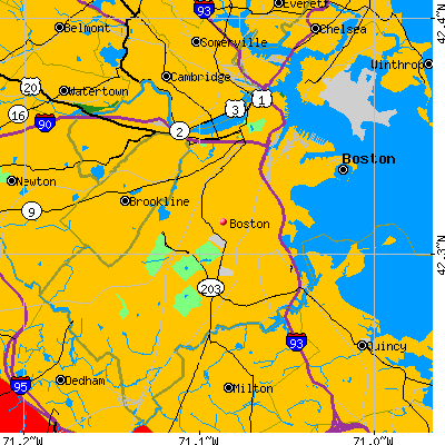 Boston map