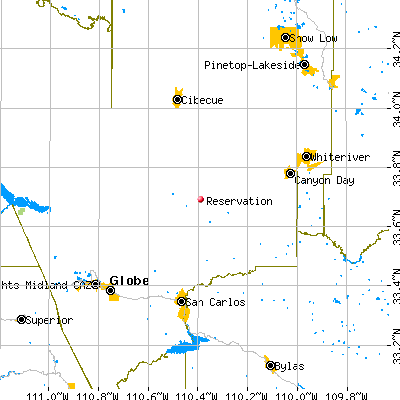 Reservation map