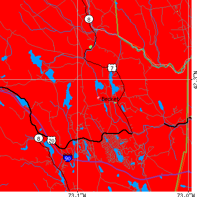 Becket map