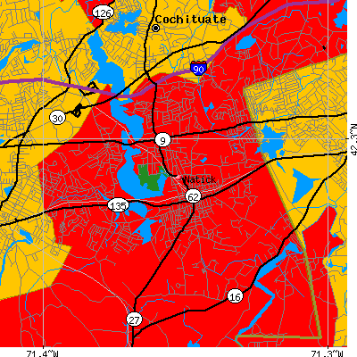 Natick map