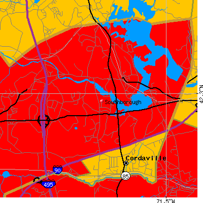 Southborough map